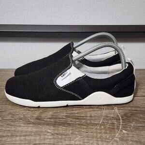 Xero Aptos Women's Hemp Canvas Slip-On Shoes Trainers Women's Size 7 Black